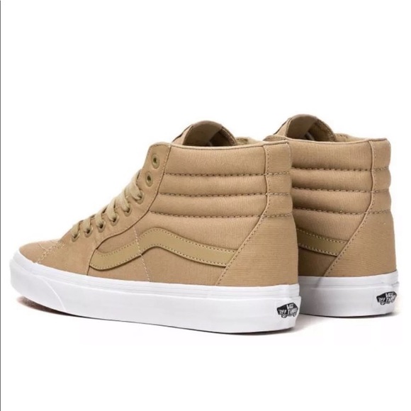 Vans Sk8-Hi Mono Canvas True Tan - Picture 3 of 5
